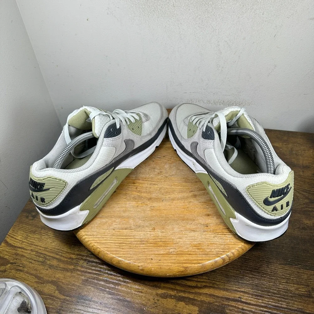 Nike Air Max 90 Mens 11.5 Neutral Olive Light Bone Phantom DM0029-011 Sneakers